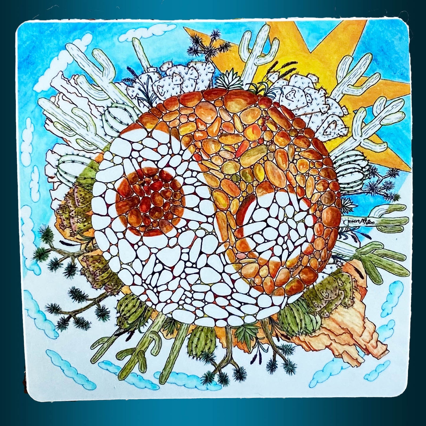 Balanced Ways, Vinyl Sticker