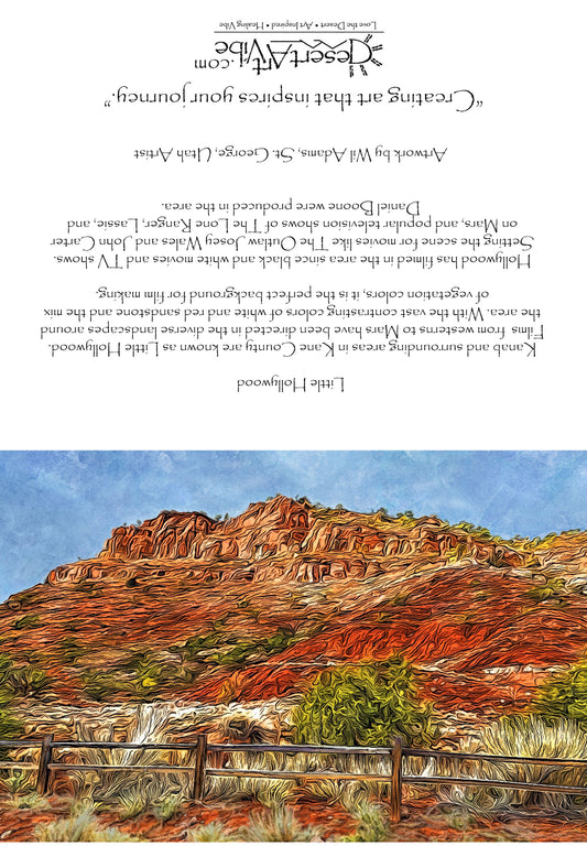 Little Hollywood – Vintage Western Landscape Photo