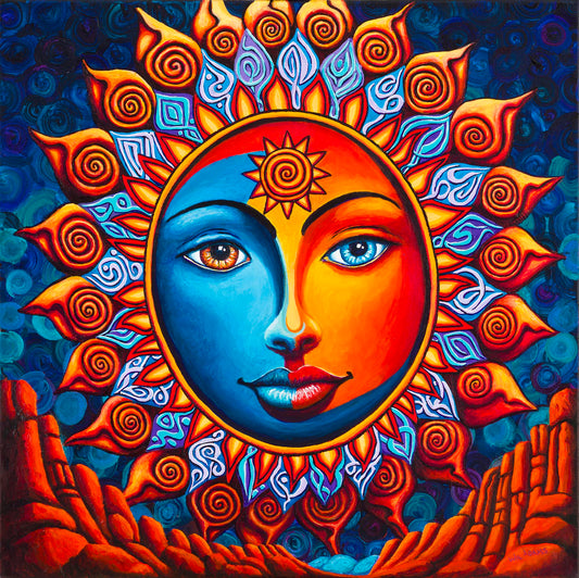 Oracle of Radiance Print – Spiritual Feminine Art