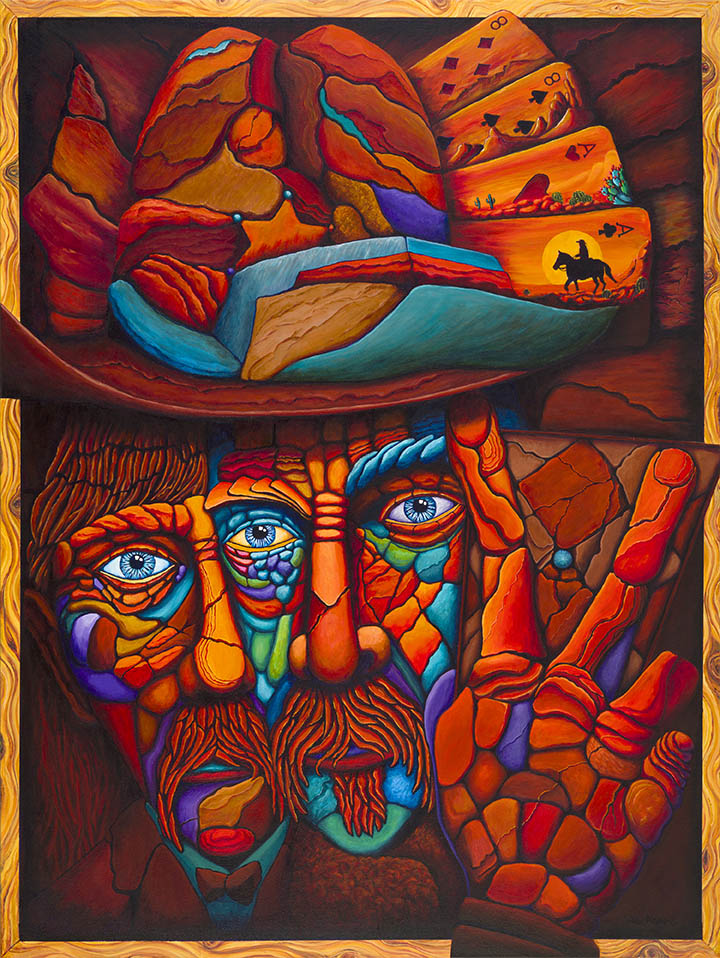 The Gambler – Dead Man’s Hand, Wild West Story Art Print