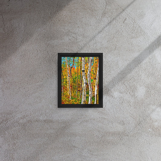 Colors of Kolob - Framed Canvas Print