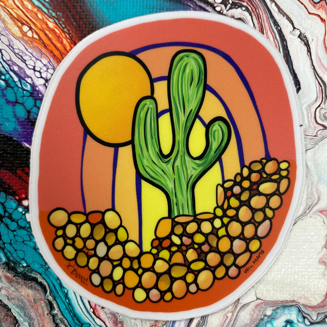 Love the Desert, Matte Vinyl Sticker