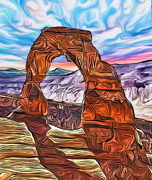 Delicate Arch, Utah Print