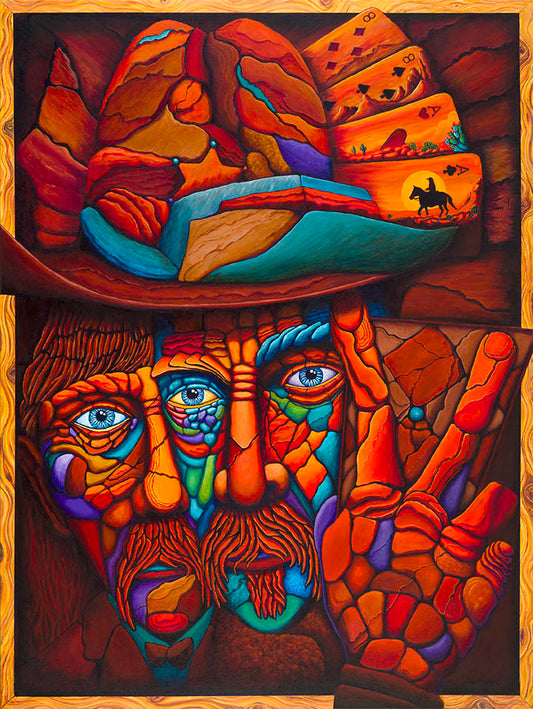 The Gambler – Dead Man’s Hand, Wild West Story Art Print