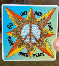 Load image into Gallery viewer, Inner Peace, Matte Vinyl Sticker
