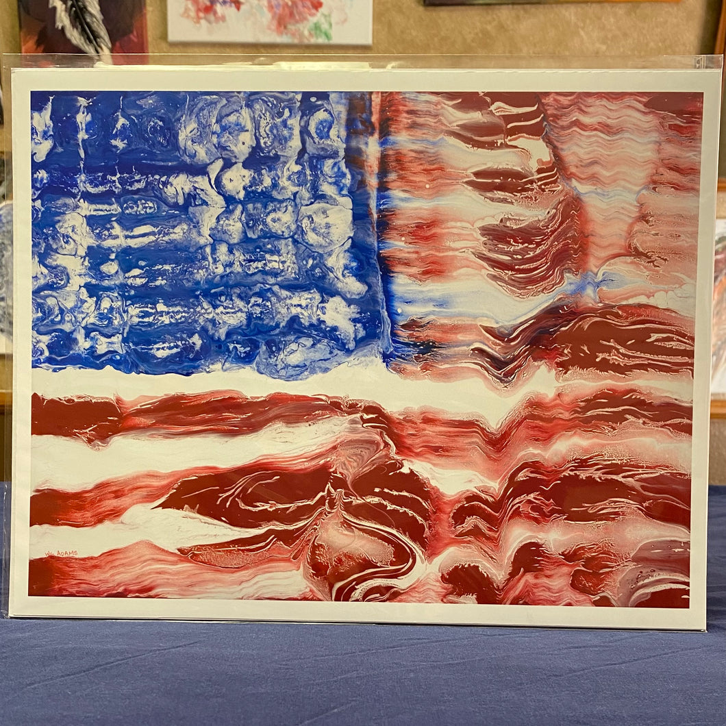 The Flag Print
